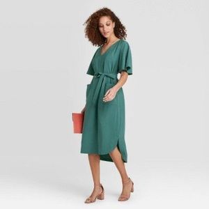 womens short sleeve utility dress a new day